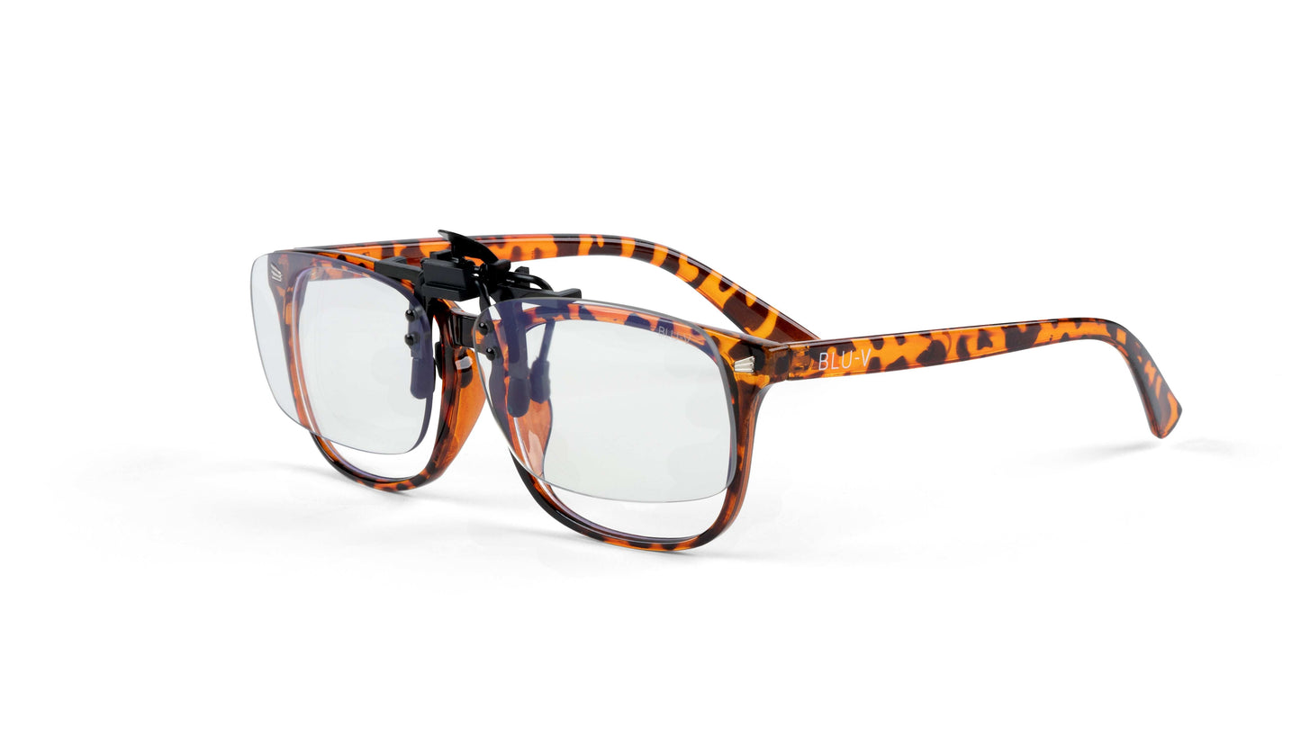 Blu-V Clip on Glasses