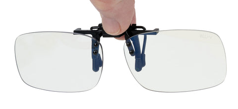 Blu-V Clip on Glasses